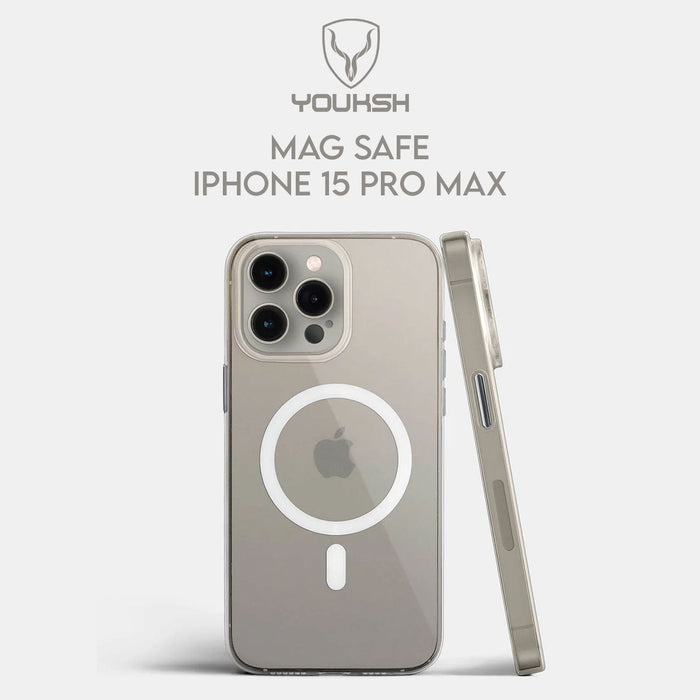 Apple iPhone 15 Pro Max MagSafe Case (Shock Proof)