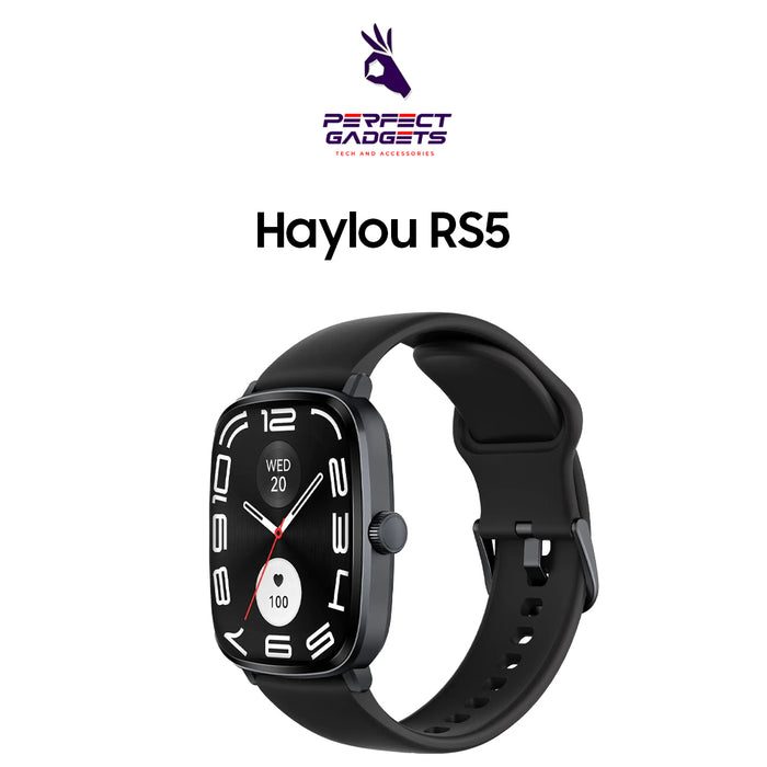 Haylou RS5 Smart Watch with Bluetooth Calling & 2.01 Amoled Display