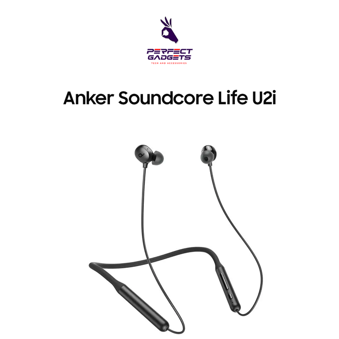 Anker Soundcore Life U2i Wireless Neckband with Up to 22 Hours Playtime & 10mm Drivers (Upgraded Edition)