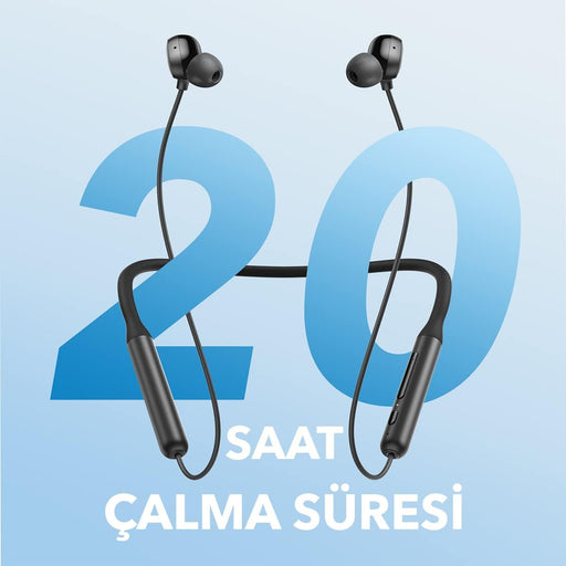 Anker Soundcore Life U2i Wireless Neckband with Up to 22 Hours Playtime & 10mm Drivers (Upgraded Edition)