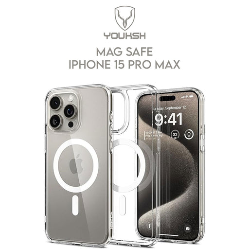 Apple iPhone 15 Pro Max MagSafe Case (Shock Proof)
