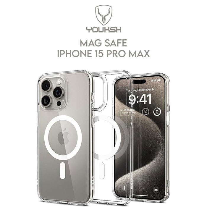Apple iPhone 15 Pro Max MagSafe Case (Shock Proof)
