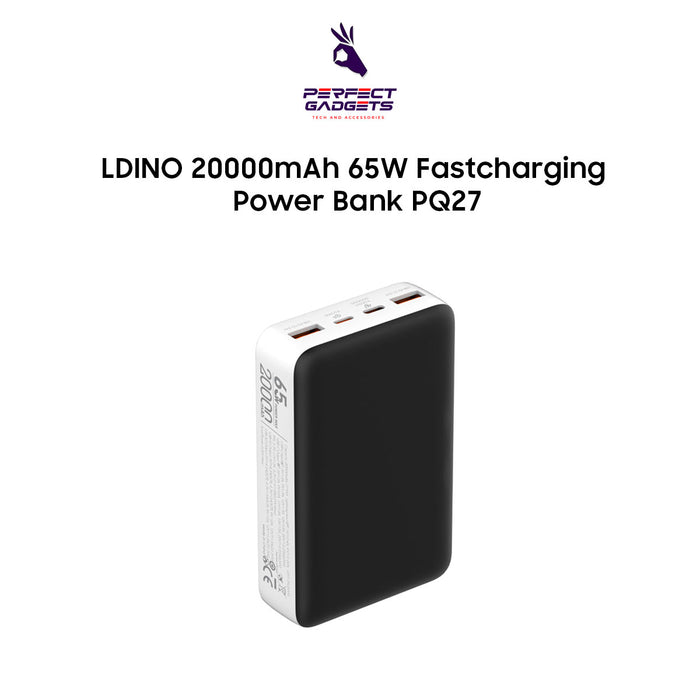Ldnio PQ27 20000mah 65w Fast Charging Powerbank