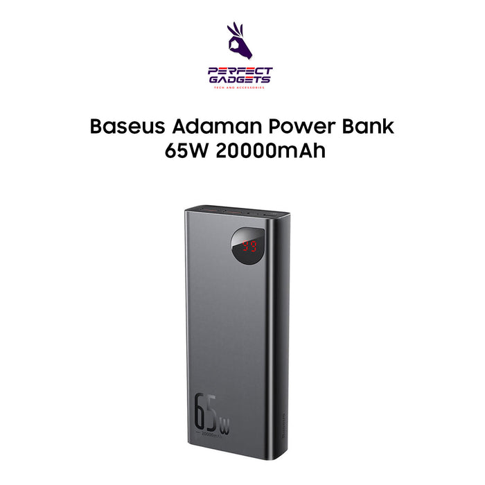 Baseus Adaman Power Bank 65W 20000mAh