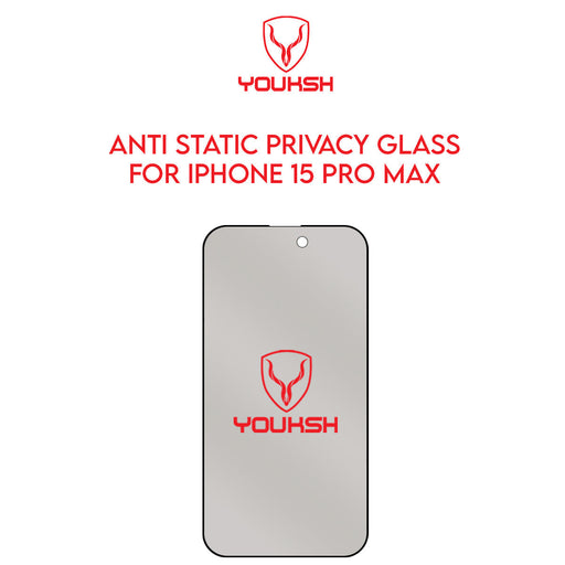 Apple iPhone 15 Pro Max (6.7) Privacy Glass Protector