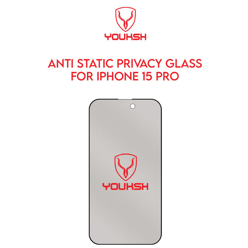 Apple iPhone 15 Pro (6.1) Privacy Glass Protector