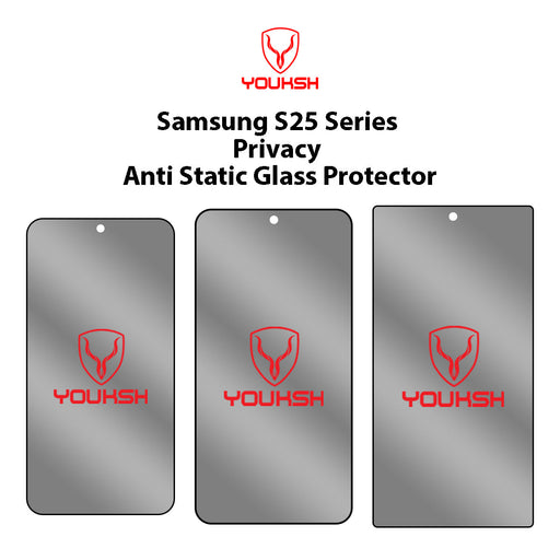 Samsung Galaxy S25 (Privacy Anti-Static Glass Protector)