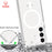 YOUKSH MagSafe Samsung S25 Plus Clear Case - MagSafe Samsung S25 Plus Charging Compatible Cover - Shock Proof With Built-In Air Bag Case.