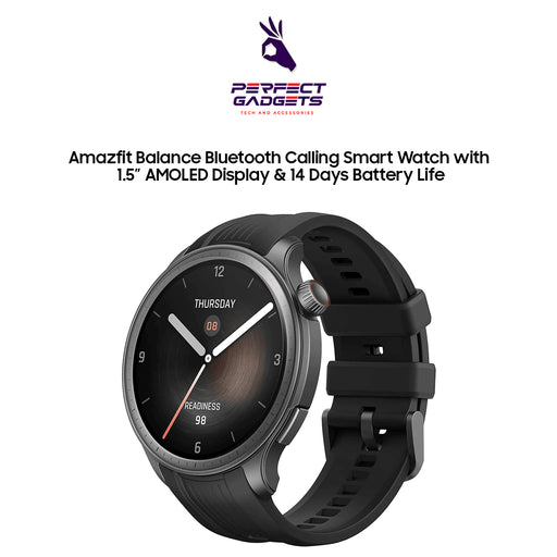 Amazfit Balance Bluetooth Calling Smart Watch with 1.5″ AMOLED Display & 14 Days Battery Life