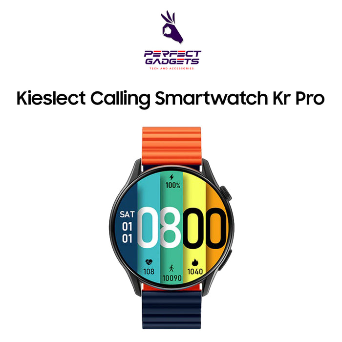 Kieslect Kr Pro SmartWatch With Bluetooth Calling & 1.43″ Ultra Amoled Display