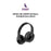 REMAX RB-605HB Wireless Headphones with 66 Hours of Battery Life - Black
