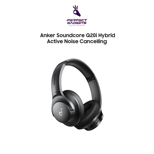 Anker Soundcore Q20i Hybrid Active Noise Cancelling Wireless Headphones.