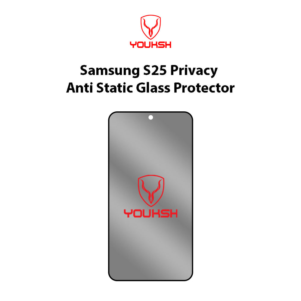 Samsung Galaxy S25 (Privacy Anti-Static Glass Protector)