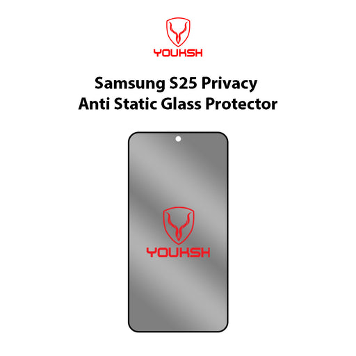 Samsung Galaxy S25 (Privacy Anti-Static Glass Protector)
