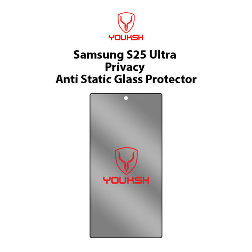 Samsung Galaxy S25 Ultra (Privacy Anti-Static Glass Protector)